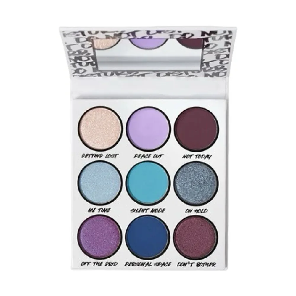 Bh Cosmetics Do Not Disturb 9 Color Shadow Palette - 0.42 oz / 12g